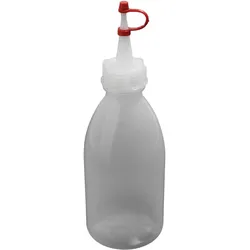 Klebstoffflasche 250 ml LDPE, transparent