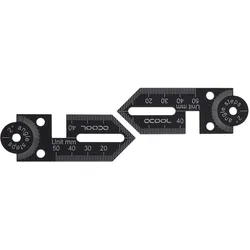 Alphacool Eiskoffer - measuring kit, Wasserkühlung Komponenten Zubehör, Schwarz