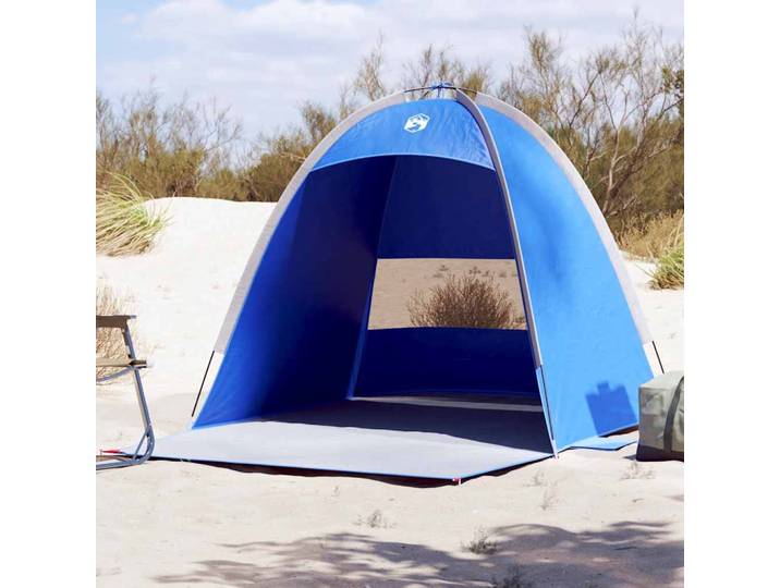 vidaXL Strandzelt 3 Personen Azurblau Wasserdicht