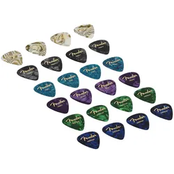 Fender Premium Cell Mix Pick Pack 24 Stück - Plektrum