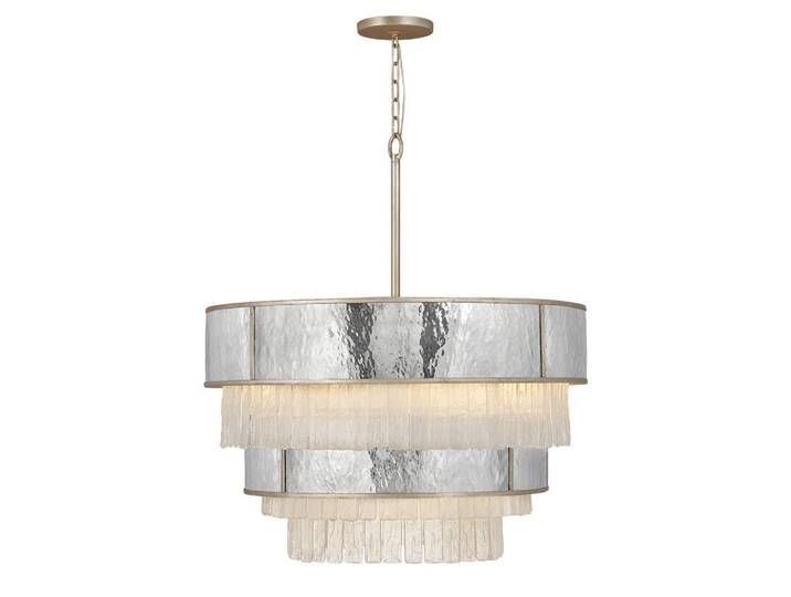 Elstead Lighting Hängeleuchte Reverie, Goldfarben, Metall, 99.5 cm, RoHS, höhenverstellbar, Lampen & Leuchten, Innenbeleuchtung, Hängeleuchten, Pendelleuchten