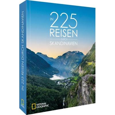 In 225 Reisen durch Skandinavien, Gebundene Ausgabe von Martin Wein,Udo Haafke, National Geographic Deutschland, 978-3-9870109-0-3