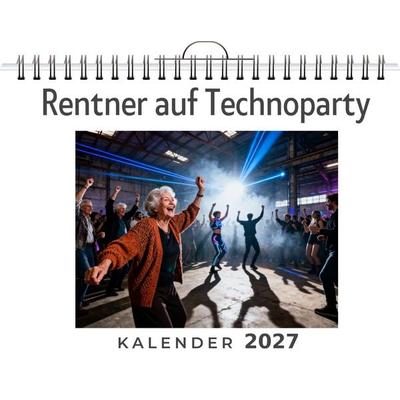 Rentner auf Technoparty