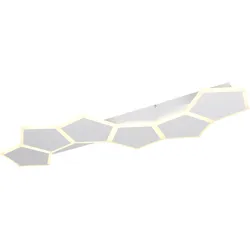 Deckenleuchte LED ZAYA (BHT 99x4,50x39,50 cm) - weiß - BHT 99x4,50x39,50 cm