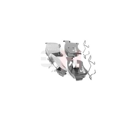 GH Bremsbelagsatz, Scheibenbremse gh412722 für Opel