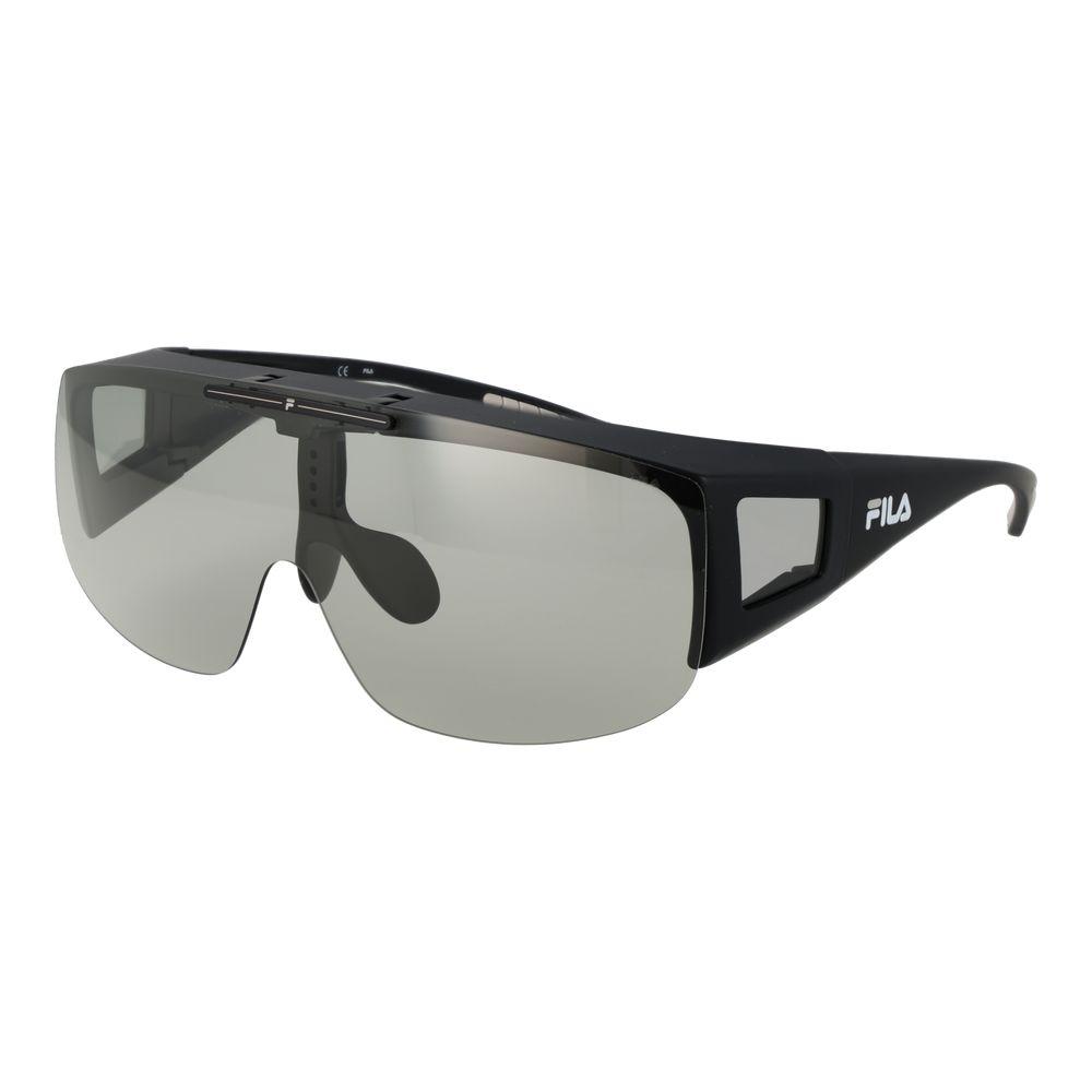 Schild-Sonnenbrille im sportlichen Design