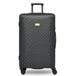 Lazarotti Palermo 4 Rollen Trolley L 79 cm, Koffer, Schwarz