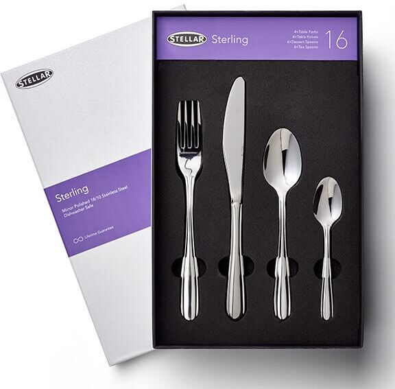 Stellar Sterling 16 Piece Cutlery Set