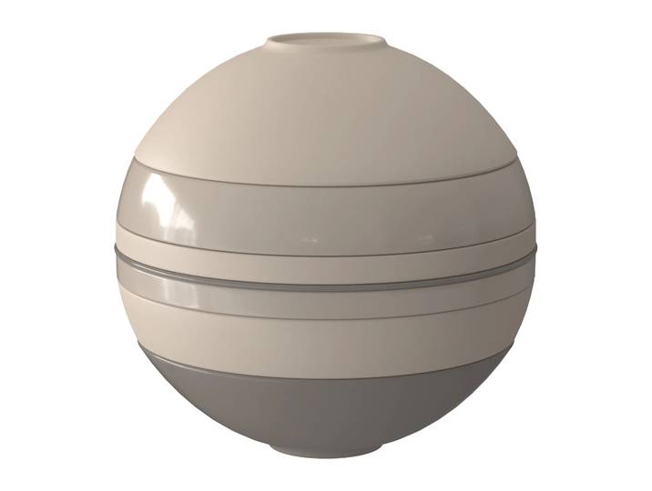 Villeroy & Boch Iconic La Boule Service 7 Teile Pure beige