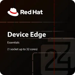 Red Hat Device Edge Essentials (1 socket up to 32 cores)