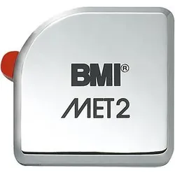 BMI Taschenbandmaß MET verchromt 2m x 13mm