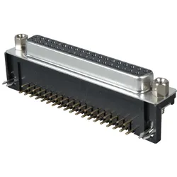 D-SUB BU 37EU - D-SUB-Buchse, 37-polig, gewinkelt, RM 9,4