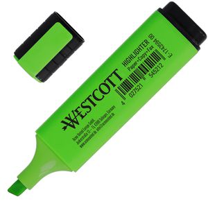 Westcott Textmarker E-743594 00, Strichbreite 2 - 5mm, grün