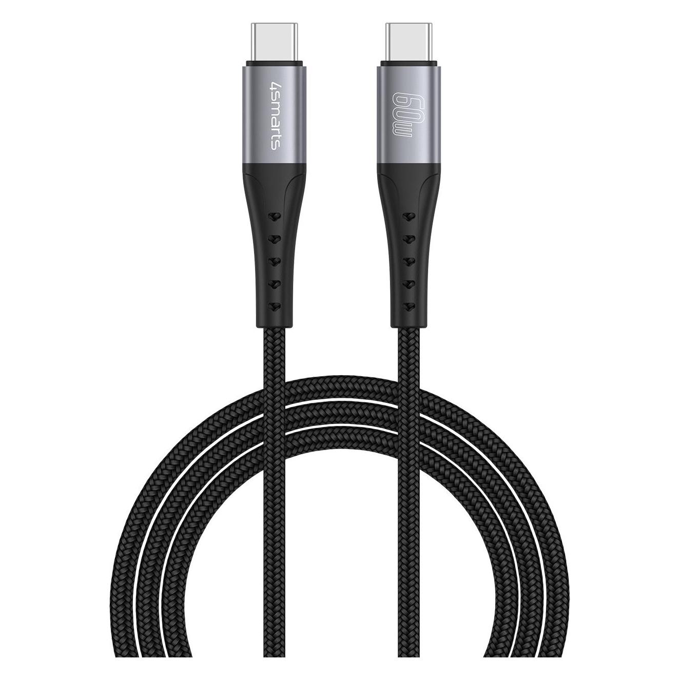 4smarts USB 2.0-Kabel Data and charging cable USB C (1.50 m, USB 2.0, 60 W) (541454)