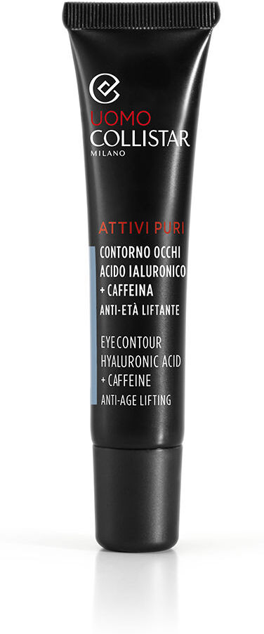 Collistar Uomo Attivi Puri contorno de ojos ácido hialurónico y cafeína 15 ml