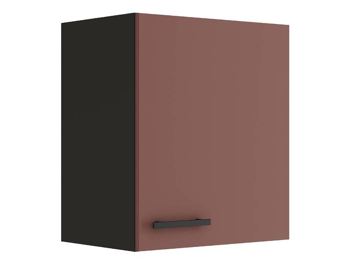 Hängeschrank 50cm Rot/Rostrot/Anthrazit