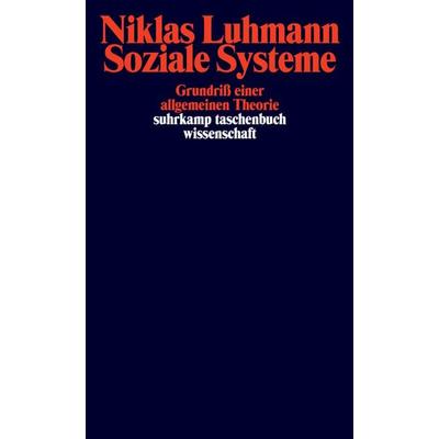 Soziale Systeme, Taschenbuch von Niklas Luhmann, Suhrkamp, 978-3-518-28266-3