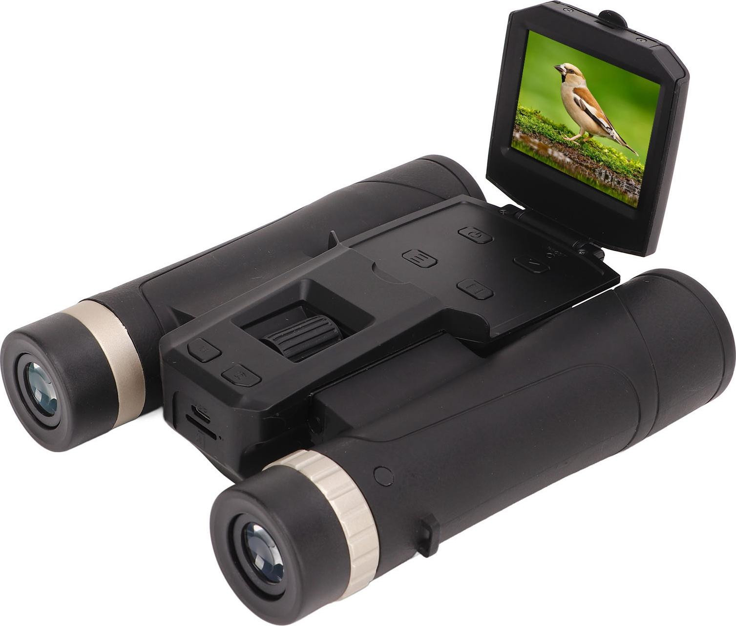 Cocosity Digitale Verrekijker met Camera, 2.7K, 48MP, 32mm Lens en 2,4 inch LCD-scherm