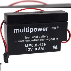 Bleiakku multipower MP0,8-12H für Heim & Haus Rolladen