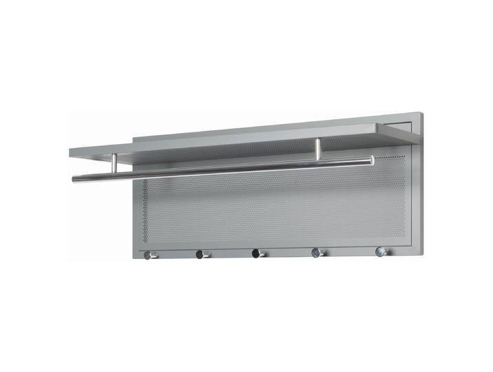 Cintre mural Hanpur 75 x 30 x 26cm Gris/Gris