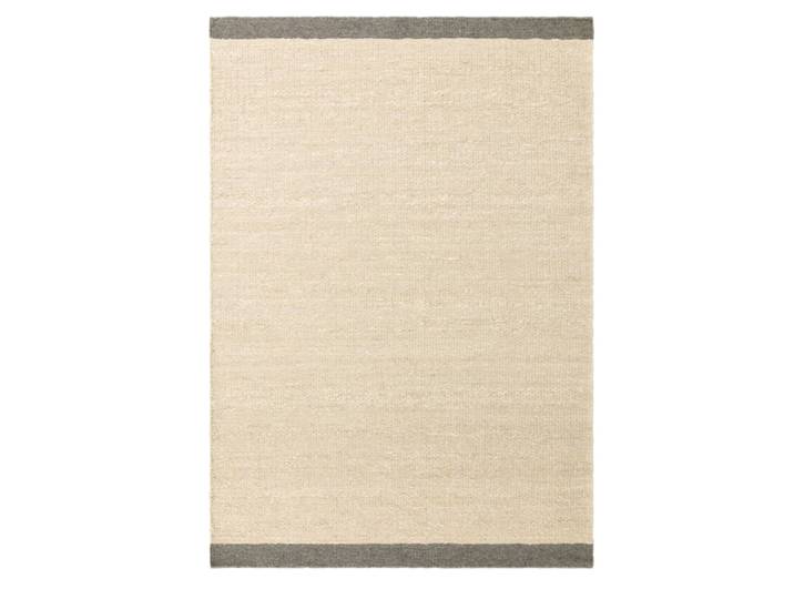 Tapis de salon moderne pure laine gris 200x290 cm
