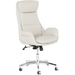 Carmen 5011 Bürosessel mit Kunstleder – Grau