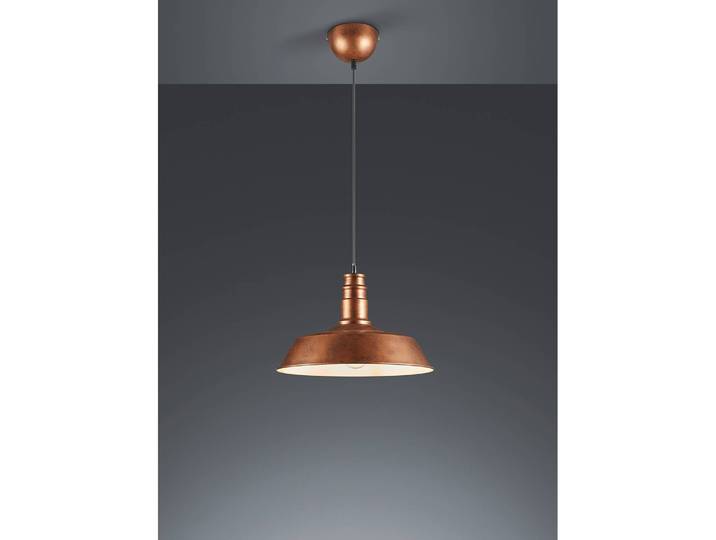 Pendelleuchte Ø 36cm Kupfer Material: Metall Metallart: Kupfer Oberfläche Metall: Verkupfert E27