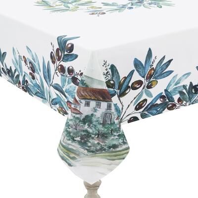 Laural Home Olive Grove 70x84 Tablecloth