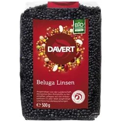 Davert Beluga Linsen, schwarz bio
