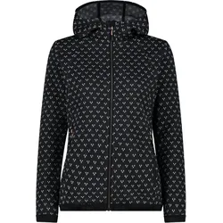 Mode&Accessoires CMP F.Illi Campagnolo CMP Damen Knit-Tech Jacke mit Jacquard-Gewebe - Mehrfarbig - 40