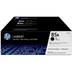 HP Toner 85A schwarz, Doppelpackung