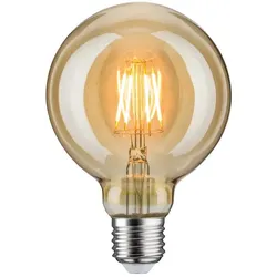 Paulmann LED Vintage Globe 95, E27, 6.5W 1700K, Goldglas klar PAUL-28400
