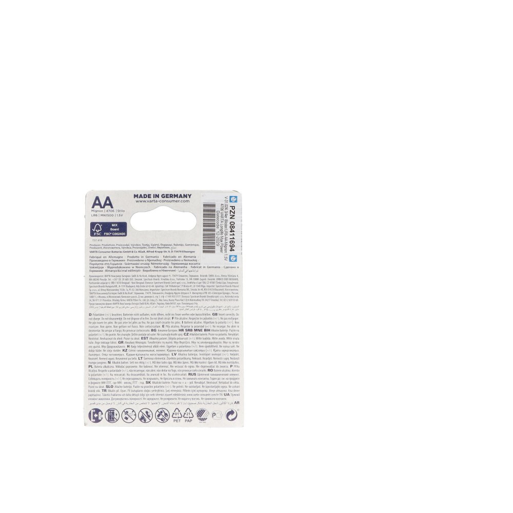 Vielstedter Elektronik Batterien Mignon Lr 6 Aa 4706 Varta Max 08411694