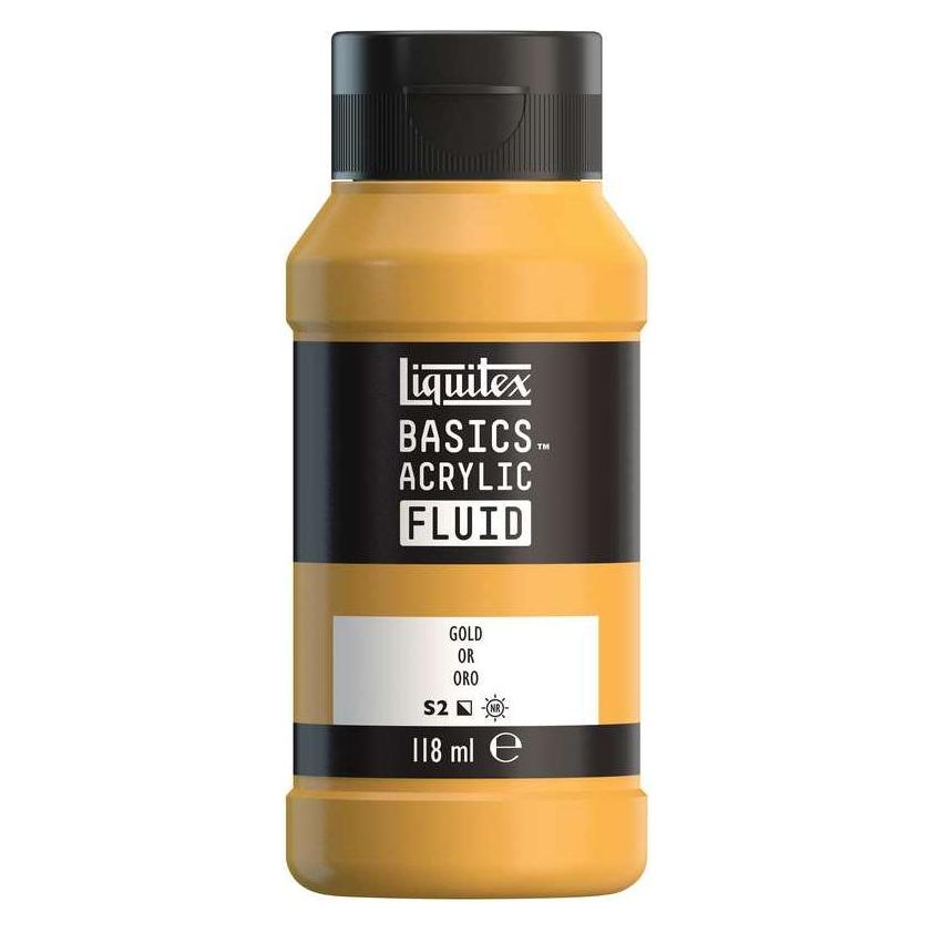 Winsor & Newton Basics fluid 118ml gold row 051 (118 ml) (8870421)