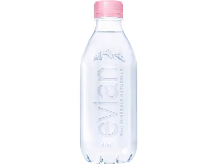 Eau minérale Evian Nude 40 cl - 24 bouteilles - - Bruneau