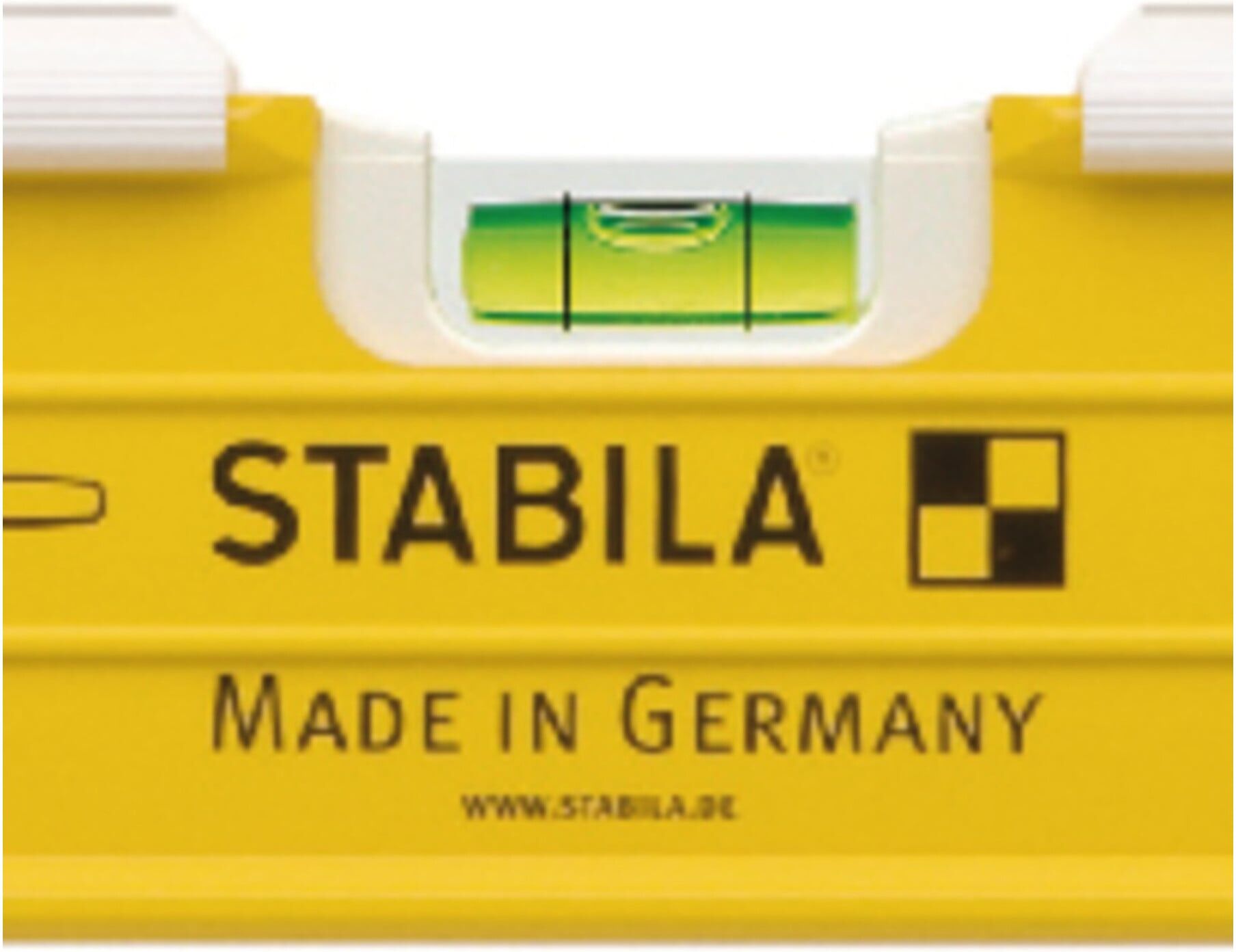 STABILA Wasserwaage Type 96-2 K 81 cm mit schlagfestem Klopfschutz (16403)