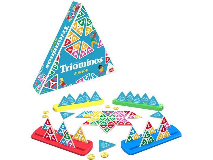 Goliath Triominos Junior - Bordspel - 2 spelniveaus - Strategisch spel