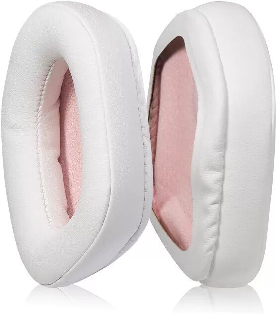 INF Ersatz-Ohrpolster aus Proteinleder, kompatibel mit XIBERIA K03 Kabelgebundenem Headset - 2er Set Weiß