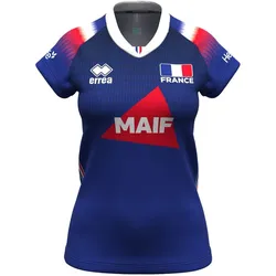 Errea, Damen, Sportshirt, heimtrikot damen france 2024/25 (XL), Mehrfarbig, XL