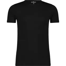 CMP Herren Unterhemd MAN T-SHIRT SEAMLESS, Größe M/L in Schwarz Schwarz