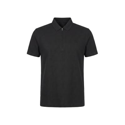 Poloshirt KLEINIGKEIT "Kleinigkeit Edel Tawil Shirt", Herren, Gr. XL, schwarz, 100% Baumwolle, unifarben, normal, amerikanischer Ausschnitt, Shirts
