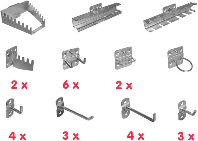 Kit porte-outils Aerotec 28 pcs. PRO (20142038)