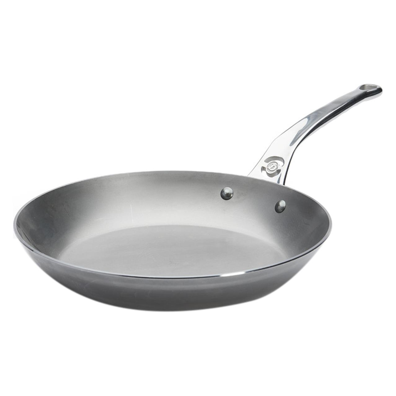 de Buyer Bratpfanne aus der Mineral B Pro Kollektion (Bratpfanne, Eisen, 24 x 3.50 cm) (5680.24)
