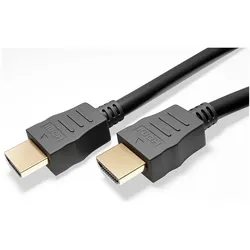 goobay HDMI-Kabel HDMI 2.1 2.0 m schwarz