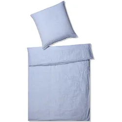 Elegante Casual Bettwäsche »Breeze« Hellblau 7038-02 Kissen 40x80 cm