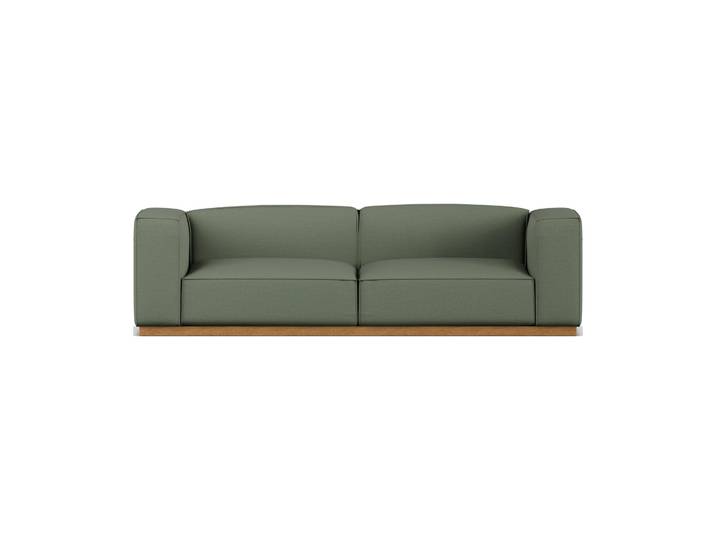 1898 Bergsdal Sofa Same Forest 6677-Eiche gebeizt, 3-sitzig