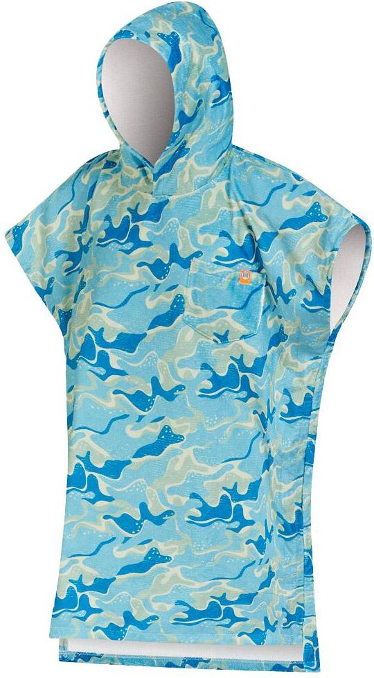 After Essentials  - Camo Series Blue - Poncho de bain