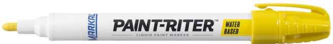 PAINT-RITER peinture à base d’eau pour marquage polyvalent jaune Markal ; LA-CO (97401)