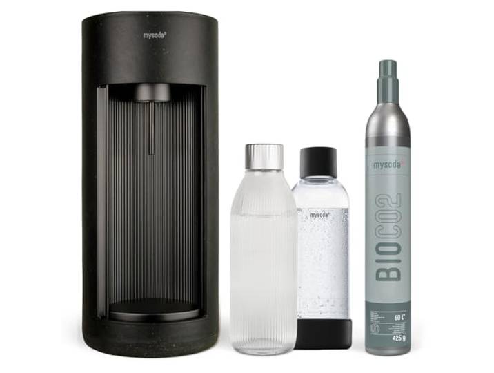 Mysoda: Glassy Wassersprudler - Schwarz