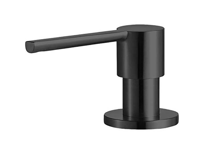 Solido CA203 Seifenspender, Spülmittelspender, 400ml, Edelstahl schwarz